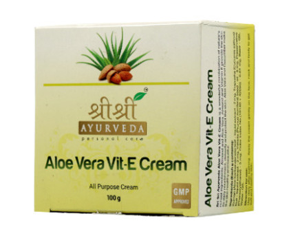 Aloe Vera Vitamin E cream Sri Sri Tattva, 100 gramm