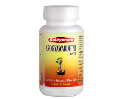 Arogyavardhini vati (Arogyawardhini bati) Baidyanath, 40 tabletten - 12 gramm