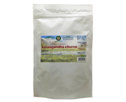 Ashwagandha pulver Adarsh Ayurvedic, 100 gramm