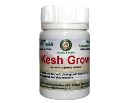 Kesh Grow Adarsh Ayurvedic, 40 gramm ~ 80 tabletten