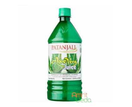 Aloe vera saft with fiber Pananjali, 1 l