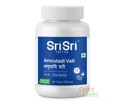 Amrutadi vati Sri Sri Tattva, 60 tabletten