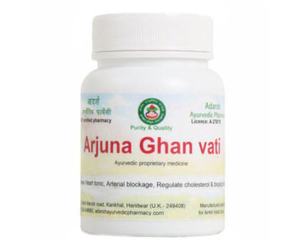 Arjuna extrakt Adarsh Ayurvedic, 40 gramm ~ 110 tabletten