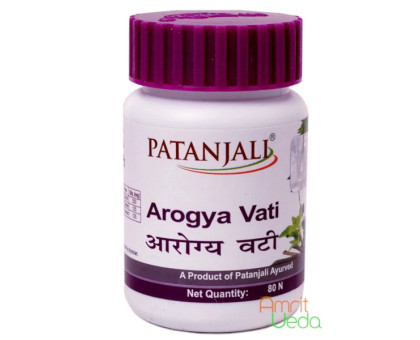 Arogya vati Patanjali, 80 tabletten