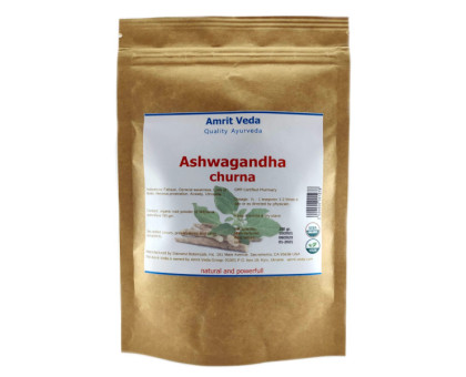 Ashwagandha pulver organic Amrit Veda, 100 gramm