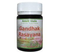 Gandhak Rasayana, 90 tabletten - 36 gramm