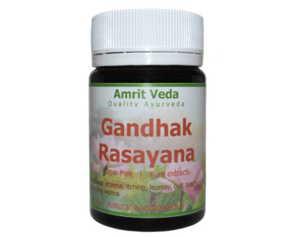 Gandhak Rasayana Amrit Veda, 90 tabletten