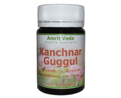 Kanchnar Guggul Amrit Veda, 90 tabletten