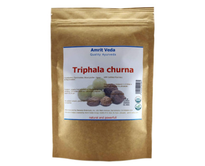 Triphala pulver organic Amrit Veda, 100 gramm