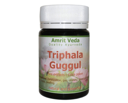 Triphala Guggul Amrit Veda, 90 tabletten