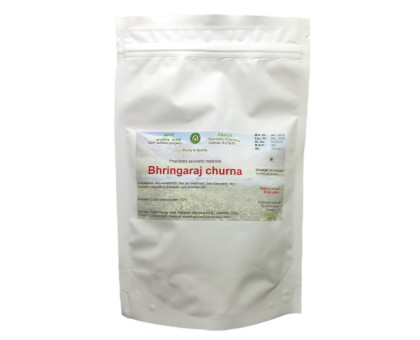 Bhringaraj pulver Adarsh Ayurvedic, 100 gramm