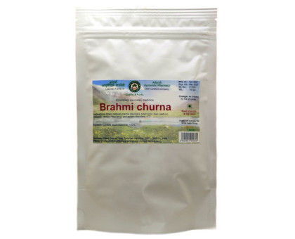 Brahmi pulver Adarsh Ayurvedic, 100 gramm