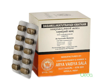 Dasamulakatutrayadi extrakt Kottakkal, 100 tabletten