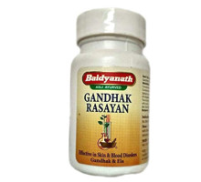 Gandhak Rasayana, 40 tabletten - 12 gramm