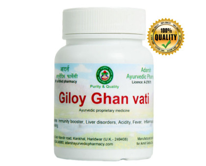 Giloy extrakt Adarsh Ayurvedic, 20 gramm ~ 65 tabletten