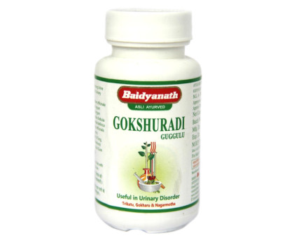 Gokshuradi Guggulu Baidyanath, 80 tabletten - 30 gramm