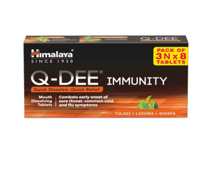 Q-Dee-Immunität (Q-Dee Immunity), 24 Tabletten Himalaya