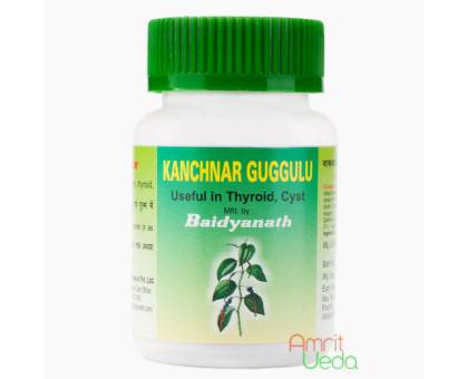 Kanchnar Guggul Baidyanath, 80 tabletten - 30 gramm