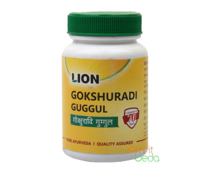 Gokshuradi Guggul Lion (Gokshuradi Gugul Lion), 100 tabletten