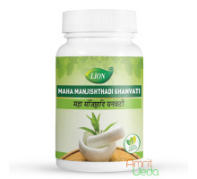 Maha Manjishthadi extrakt, 100 tabletten - 30 gramm