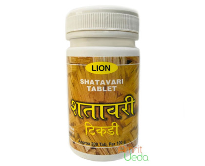 Shatavari Lion, 100 gramm ~ 200 tabletten