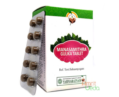 Manasamitra gulika Vaidyaratnam, 100 tabletten