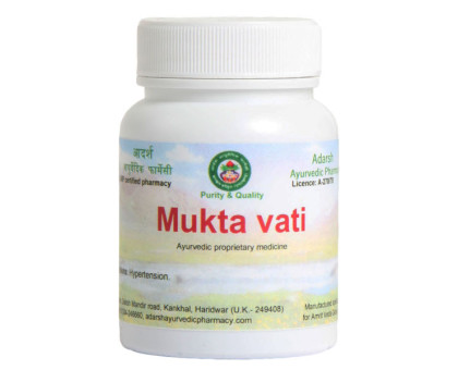 Mukta vati Adarsh Ayurvedic, 40 gramm ~ 110 tabletten