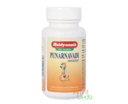 Punarnavadi Guggulu Baidyanath, 80 tabletten - 30 gramm