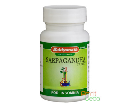 Sarpagandha Baidyanath, 50 tabletten - 23 gramm - 23 gramm