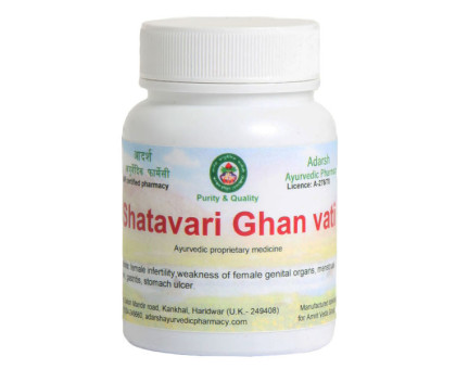 Shatavari extrakt Adarsh Ayurvedic, 40 gramm ~ 100 tabletten