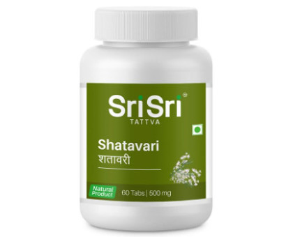 Shatavari Sri Sri Tattva, 60 tabletten - 30 gramm