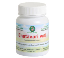 Shatavari vati, 100 gramm ~ 180 tabletten