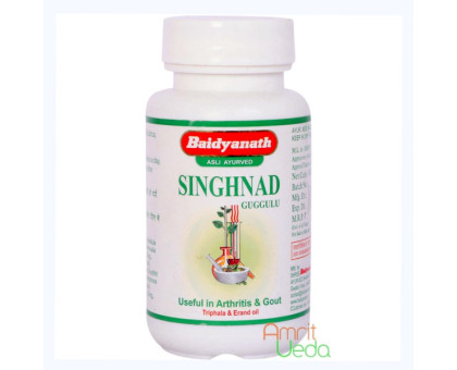 Singhnad Guggulu Baidyanath, 80 tabletten