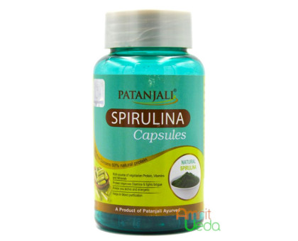 Spirulina Patanjali, 60 kapseln