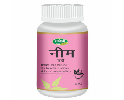 Neem Swadeshi Ayurved, 60 tabletten - 33 gramm