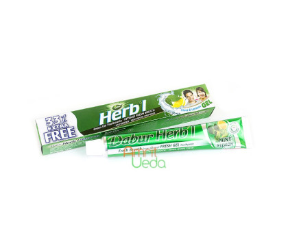 Toothgel Mint and Lemon Dabur, 80 gramm