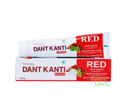 Toothpaste Dant Kanti Red Patanjali, 100 gramm