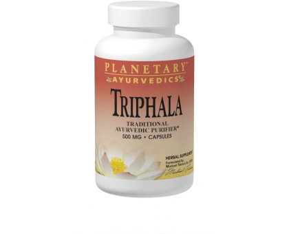 Triphala 1000 mg Planetary Ayurvedics, 120 tabletten