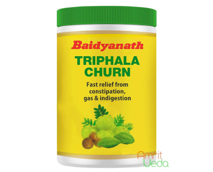 Triphala pulver Baidyanath, 100 gramm