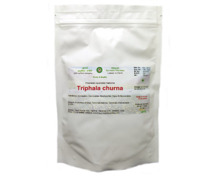 Triphala pulver Adarsh Ayurvedic, 100 gramm