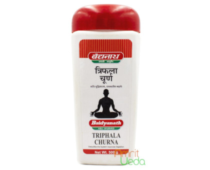 Triphala pulver Baidyanath, 100 gramm