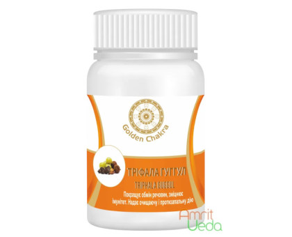 Triphala Guggul Golden Chakra, 60 tabletten