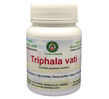 Triphala vati, 50 gramm ~ 100 tabletten