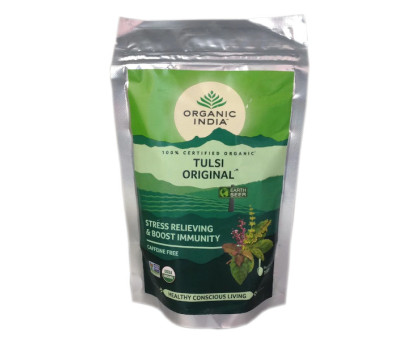 Tulsi Original tee Organic India, 100 gramm