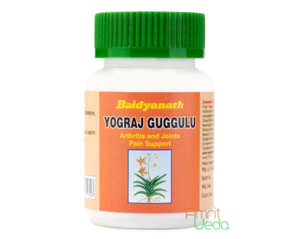 Yogaraj Guggul (Yograj Guggulu) Baidyanath, 100 tabletten - 45 gramm