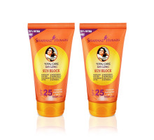 Kombi — Sonnenschutz Total Care SPF-25, 2x100 Gramm