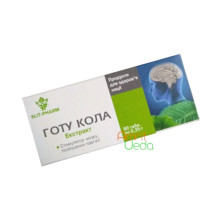 Gotu Kola (Brahmi) extrakt, 80 tabletten