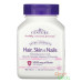 Hair, skin & nails Extra strength 21st Century, 90 tabletten