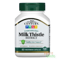 Milk Thistle extrakt, 60 kapseln