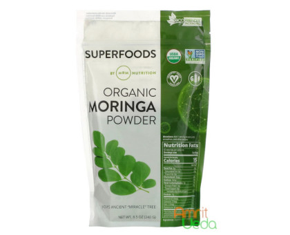 Moringa pulver MRM Nutrition, 240 gramm